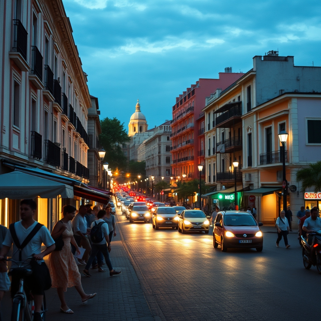 calendário campanhas turismo segundo semestre, cena de cidade