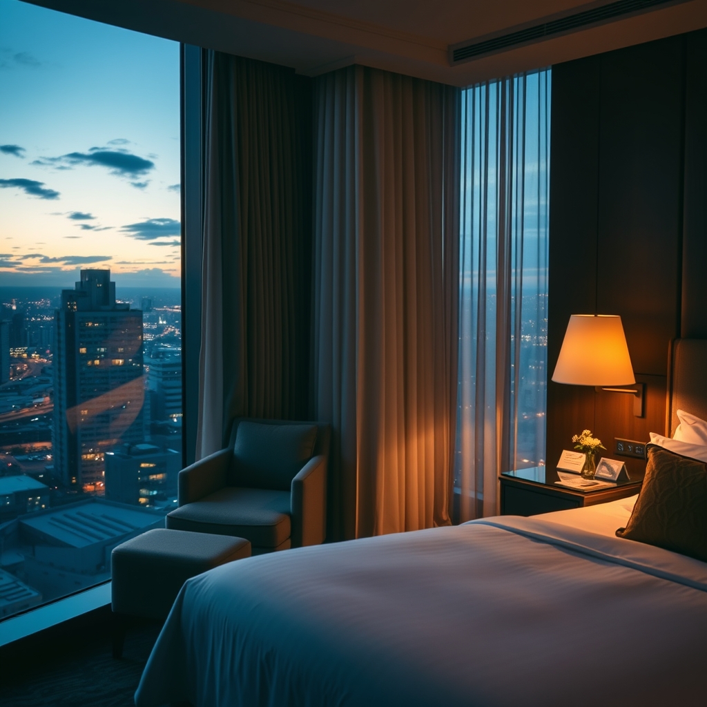 quarto de hotel de luxo em pacote milhas margem