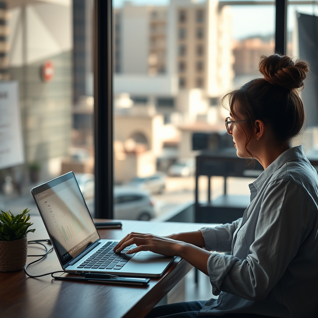 inteligência artificial preços voos em uma mesa de trabalho